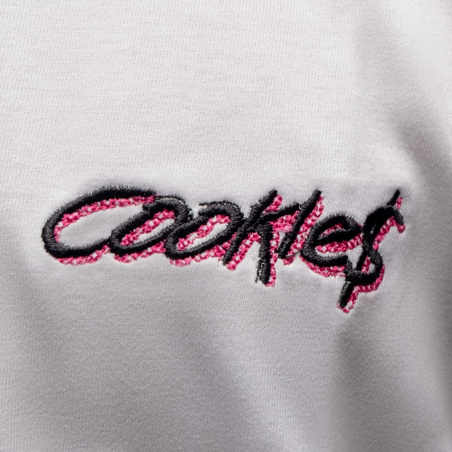 Cookie$ Embroidered Logo Shirt White