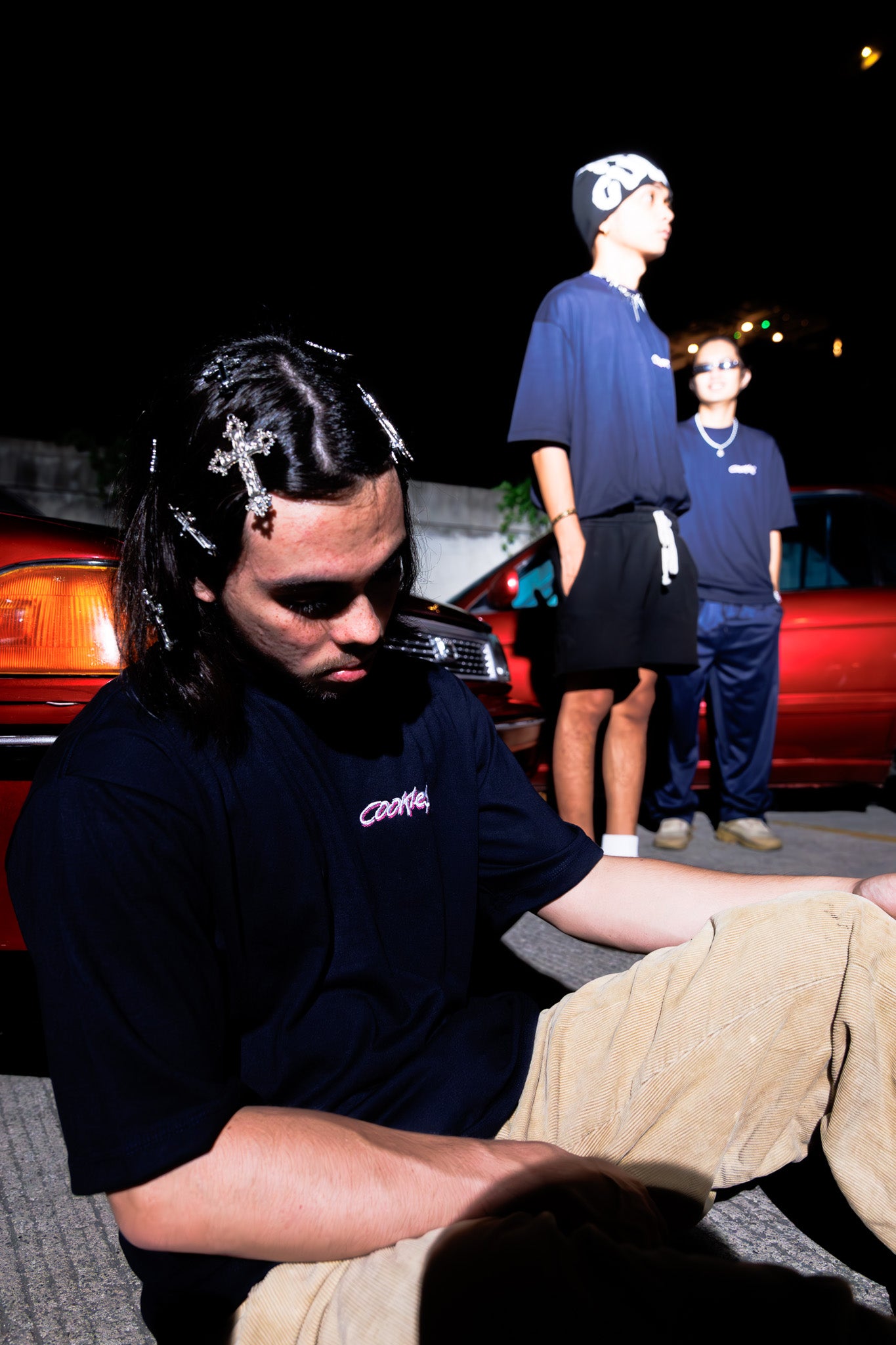 Navy & Black Logo Shirt