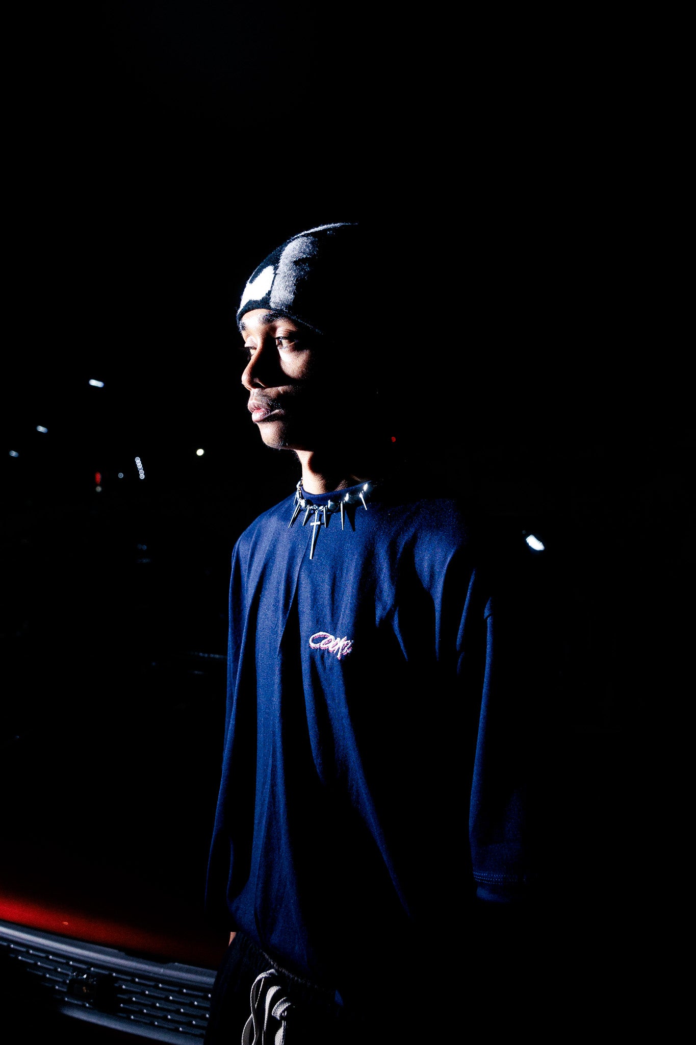 Navy & Black Logo Shirt