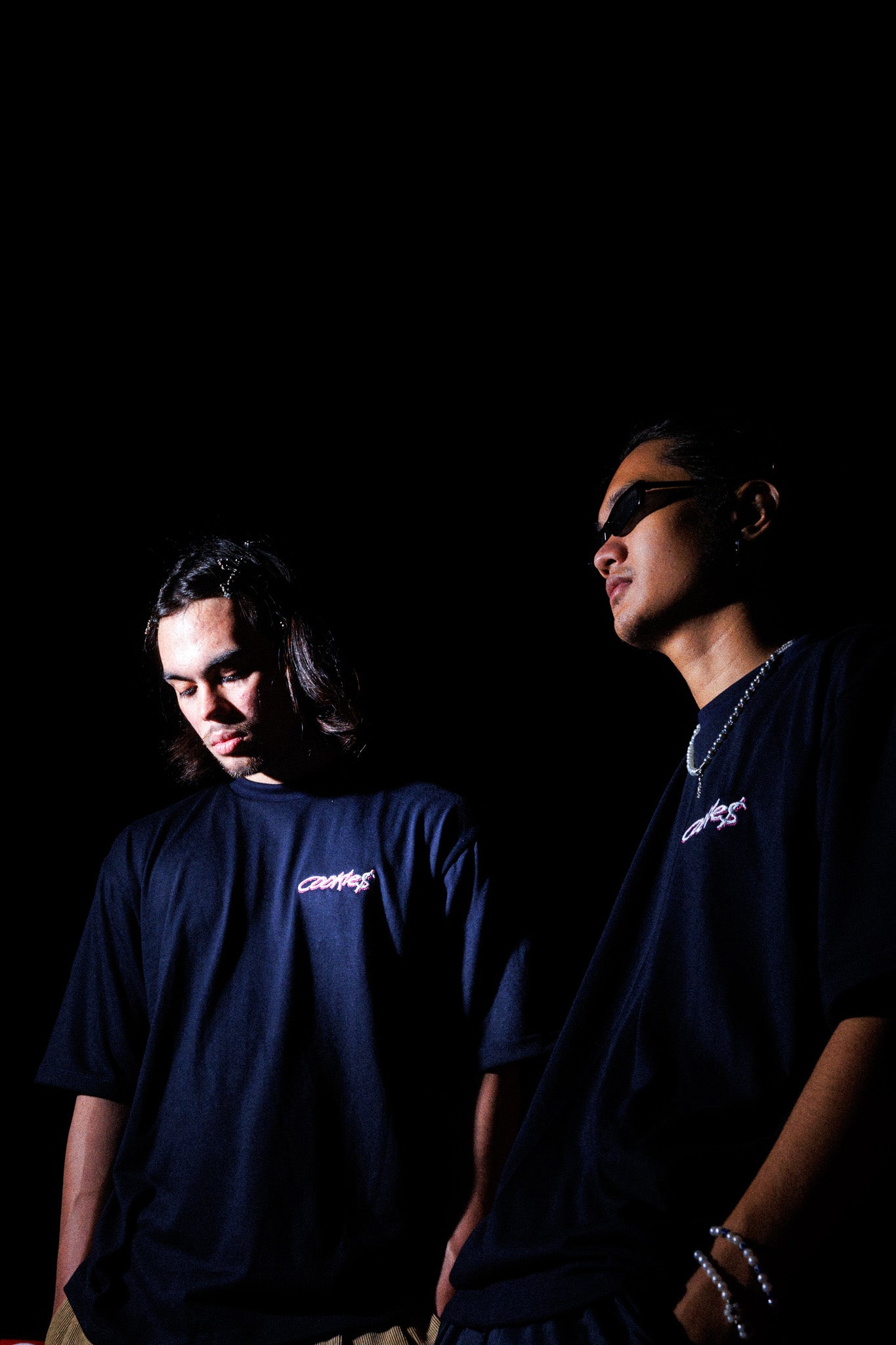 Navy & Black Logo Shirt